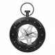 Reloj de Pared Alexandra House Living Marrón oscuro Metal 14 x 72 x 51 cm