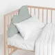 Cot protector HappyFriday BASIC KIDS Grey 40 x 10 x 60 cm
