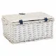 Cesta de Picnic Alexandra House Living Blanco Mimbre