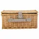 Cesta de Picnic Alexandra House Living Gris Natural Mimbre