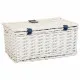 Cesta de Picnic Alexandra House Living Blanco Mimbre