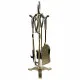 Fireplace Utensils Alexandra House Living Brass Iron 19 x 61 x 19 cm
