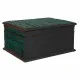 Caja-Joyero Alexandra House Living Turquesa Pintura Madera de mango Resina sintética Madera MDF 19 x 11 x 25 cm