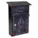 Letterbox Alexandra House Living Black Iron 11 x 37 x 27 cm
