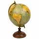 Globe Alexandra House Living Brown Paper Iron Plastic Mango wood 20 x 25 x 20 cm