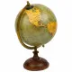 Globe Alexandra House Living Brown Paper Iron Plastic Mango wood 20 x 25 x 20 cm