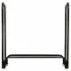 Log Stand Alexandra House Living Black Iron 34 x 124 x 124 cm