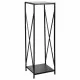 Log Stand Alexandra House Living Black Iron 34 x 111 x 34 cm