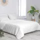 Bed Cover HappyFriday BASIC White 180 x 260 cm 33 x 16 x 43 cm