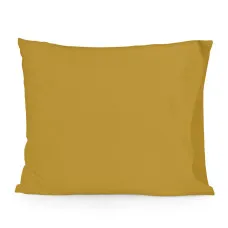 Funda de almohada HappyFriday BASIC Mostaza 15 x 1 x 38 cm