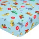 Fitted bottom sheet HappyFriday MR FOX Multicolour Baby Crib 15 x 2 x 38 cm 60 x 120 x 14 cm