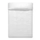 Bedspread (quilt) HappyFriday BASIC White Single 180 x 260 cm 33 x 16 x 43 cm