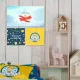 Lienzo HappyFriday LE PETIT PRINCE Multicolor 28 x 3 x 28 cm