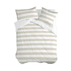 Nordic cover HappyFriday Beige King size 240 x 220 cm 28 x 4 x 38 cm