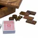 Set of traditional games Alexandra House Living Brown 23 x 5 x 23 cm 5-in-1