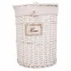Set of Baskets Alexandra House Living White wicker Willow wood 44 x 58 x 44 cm 29 x 19 x 29 cm 3 Pieces