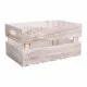 Cajas de almacenamiento Alexandra House Living CARGO Blanco Madera de abeto 24 x 19 x 38 cm 33 x 20 x 18 cm 28 x 15,5 x 17 cm 3 
