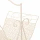 Magazine rack Alexandra House Living White Ironwork 36 x 33 x 38 cm