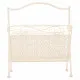 Magazine rack Alexandra House Living White Ironwork 36 x 33 x 38 cm