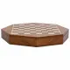 Ajedrez Alexandra House Living Marrón Madera de acacia 22 x 5 x 22 cm Magnético