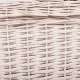 Storage boxes Alexandra House Living White wicker Willow wood 2 Pieces
