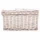 Storage boxes Alexandra House Living White wicker Willow wood 2 Pieces