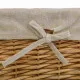 Juego de Cestos Alexandra House Living Natural Mimbre Madera de sauce 4 Piezas