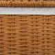 Set of Baskets Alexandra House Living Brown Polyester Rattan 2 Pieces