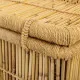 Juego de Cestos Alexandra House Living Natural Bambú Cuerda 52 x 40 x 70 cm 62 x 42 x 32 cm 2 Piezas