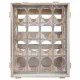 Bottle rack Alexandra House Living Natural Fir wood 55 x 32 x 41 cm 16 bottles Box