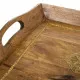 Bandeja Alexandra House Living Marrón Madera de mango 31 x 16 x 49 cm