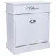 Shoe Rack Alexandra House Living White 28 x 58 x 50 cm 1 drawer