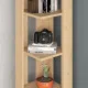 Corner Shelves Alexandra House Living Oak Wood MDP 33 x 161 x 33 cm 5 Shelves