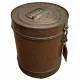 Decorative canister Alexandra House Living Brown Iron Traditional style 18 x 23 x 19 cm