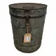 Decorative canister Alexandra House Living Brown Iron Traditional style 29 x 38 x 29 cm