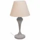 Desk lamp Alexandra House Living White Grey Metal Cloth 220-240 V 25 x 46 x 25 cm