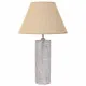 Desk lamp Alexandra House Living Silver Polyresin 220-240 V 14 x 51 x 14 cm