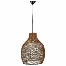 Ceiling Light Alexandra House Living Brown Rattan