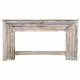Hall Alexandra House Living White Grey Mango wood 39 x 86 x 160 cm Aged finish Engraving