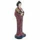 Figura Decorativa Alexandra House Living Poliresina Oriental Música 18 x 61 x 21 cm