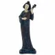Figura Decorativa Alexandra House Living Poliresina Oriental Música 16 x 60 x 21 cm