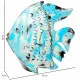 Decorative Figure Alexandra House Living Blue Mango wood Fish 8 x 46 x 62 cm
