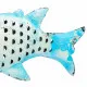 Decorative Figure Alexandra House Living Blue Mango wood Fish 10 x 28 x 62 cm