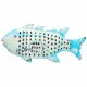 Decorative Figure Alexandra House Living Blue Mango wood Fish 10 x 28 x 62 cm
