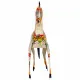 Figura Decorativa Alexandra House Living Madera de mango Caballo 7 x 24 x 22 cm