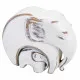 Decorative Figure Alexandra House Living White Polyresin Elephant 8 x 21 x 25 cm