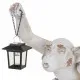 Decorative Figure Alexandra House Living White Magnesium Monkey 35 x 58 x 36 cm