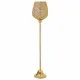 Candleholder Alexandra House Living Golden Glass Iron 19 x 93 x 19 cm