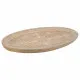 Centro de Mesa Alexandra House Living Blanco Natural Madera de mango 19 x 3 x 38 cm