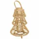 Farol Alexandra House Living Natural Bambú 29 x 42 x 29 cm